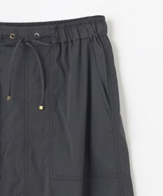 ANY L 【ウエストゴム】撥水ナイロンベイカースカート