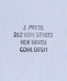 J.PRESS MEN 【WEB限定】ポプリンヘアラインJ刺繍シャツ/B.D