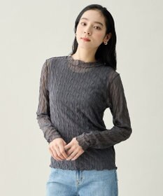 ANY L レースインナートップス