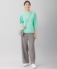 自由区 S 【WEB限定カラーあり・洗える】ドライコットンハイゲージプルオーバー ニット