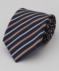 GOTAIRIKU  GOTAIRIKU別注【日本製】シルク ネクタイ_レジメンタル柄