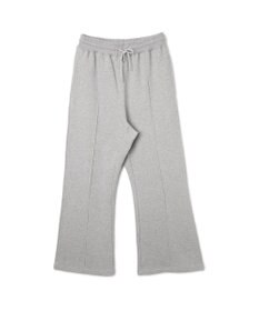 WEGO 【ウエストゴム】スウェットフレアパンツ