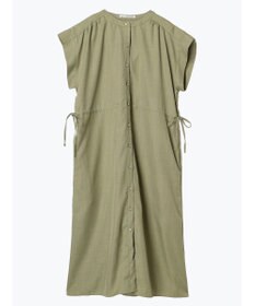 Green Parks ・ＥＬＥＮＣＡＲＥ　ＤＵＥリネンライクドロストワンピース