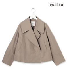 23区 【エステータ】ウールミックスクロス ショートジャケット