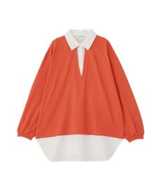 Green Parks 衿レイヤードッキングチュニック