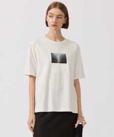 ICB 【接触冷感・UVケア・洗える】ロゴＴＥＥ カットソー