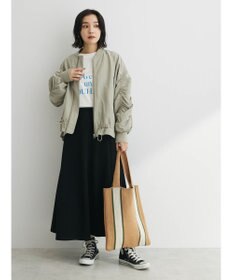 Green Parks 袖ギャザーＭＡー１ブルゾン