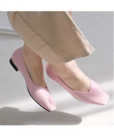 Pointer 日本製 本革Vカットパンプス