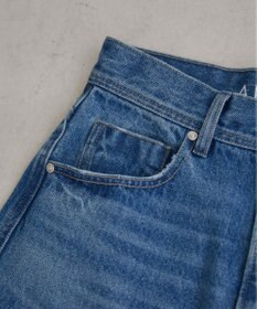 WEGO 【ANGIE VINTAGE/SMLサイズ展開】ワイドストレートデニムパンツ