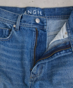 WEGO 【ANGIE VINTAGE/SMLサイズ展開】ワイドストレートデニムパンツ