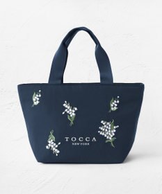TOCCA 【一部カラー撥水】BOUQUET DE REVE COOLERBAG クーラーバッグ ネイビー系