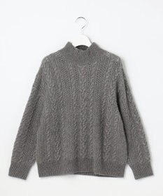 自由区 S 【SHIHOさん着用】ラメフォックスケーブル ニット