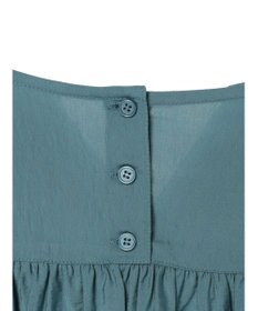 AMERICAN HOLIC 接触冷感スキッパーバックギャザーブラウス