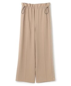 BEIGE， 【洗える】FLEUR / ウエストゴムワイドストレートパンツ