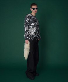 WEGO 【ユニセックス着用ITEM】ワッフルロゴT（長袖）