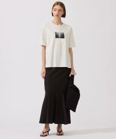 ICB 【接触冷感・UVケア・洗える】ロゴＴＥＥ カットソー