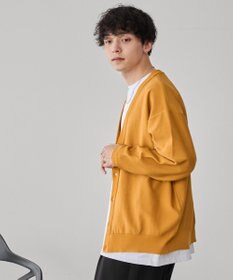 WEGO 【ユニセックス着用ITEM/紫外線対策/冷房対策】オーバーフィットドライタッチカーディガン