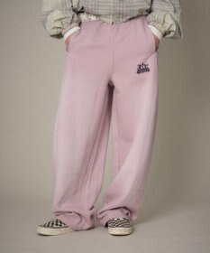 WEGO 【ユニセックス着用ITEM/ウエストゴム】ロゴスウェットパンツ