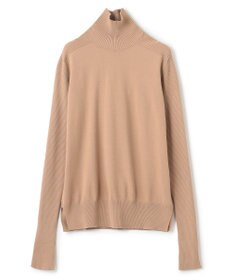 BEIGE， 【洗える】WILLOW / サムホールハイネックニット