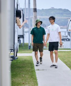 PW CIRCULUS 【手洗い可能】【UNISEX】ニットメッシュポロ ゴルフ