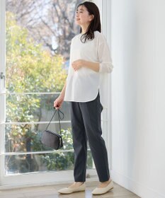 ANY シア―ラウンドネックTシャツ