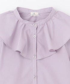 組曲 KIDS 【110-140㎝】パピヨンラッフル ブラウス