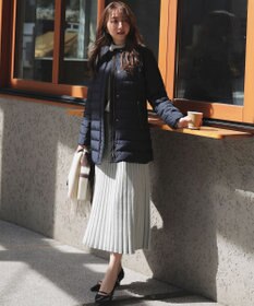 ANY SIS S 【2WAY】ノーカラーミドル ダウン