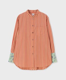 Paul Smith Garden Floral スタンドカラー 長袖シャツ