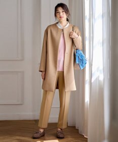 ANY 【手洗い可】イタリーヤーンウールカシミヤミックスＶネックプルオーバー