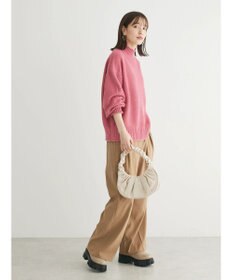 Green Parks 洗える　カノコ編みニットプルオーバー