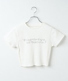 WEGO ラインストーンリブちびT