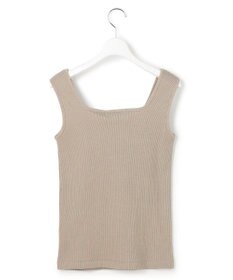 ICB L 【WEB限定カラーあり】 ブロードステッチリブ タンクトップ