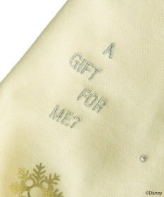 earth music&ecology 【予約】Disney/キラキラモチーフ刺繍オフショルスウェット