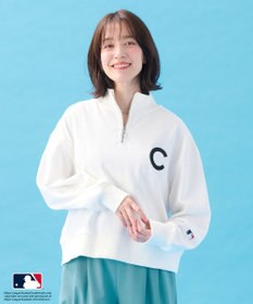 ANY L 【洗濯機可/UVケア】MLB/メジャーリーグベースボール ジップスウェット