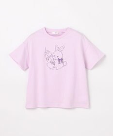 ANY KIDS 【綿100%/接触冷感】ひんやり オーバーサイズ アニマルTシャツ