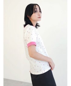 Green Parks アリス／小花ワッペンＴＥＥ