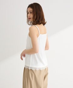 Green Parks ヒゲレーススクエアキャミソール