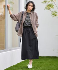 ANY フレンチスリーブロゴTシャツ