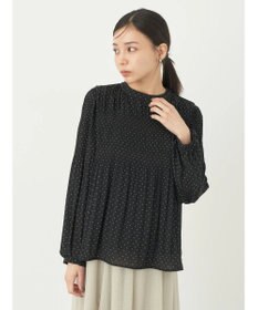 earth music&ecology マジョリカプリーツブラウス