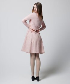 TOCCA 【洗える】PINK BASKET KNIT カーディガン