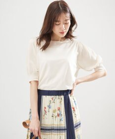 組曲 S シアーパフ袖 ニット