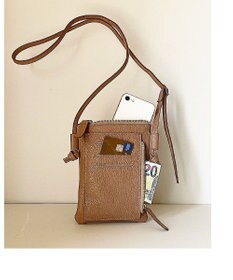 Hekhèr Le Style de Vie 新色追加【日本製】シュリンクレザー スマートフォンポシェット