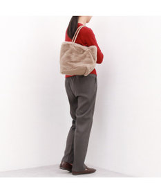 UNBILLION カシュカシュ cachecache / フェイクラビットハトメトートバッグ