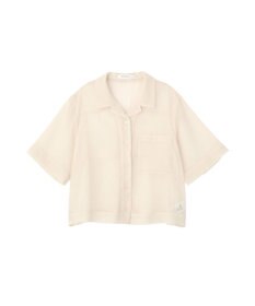 AMERICAN HOLIC シアーショート丈開襟シャツ
