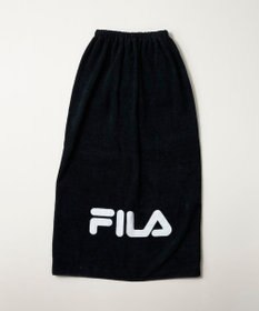 OP／FILA 【FILA】ブランドロゴ綿ガーゼ巻きタオル