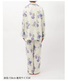 Wing パジャマ 長袖 長ズボン 綿100%(本体) 二重ガーゼ レディース EP5073 ウイング／ワコール