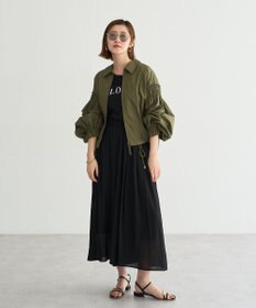 YECCA VECCA ドライタッチシアーキュロットパンツ