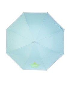 MOONBAT キッズ 晴雨兼用日傘 長傘 ビニール窓 スター 50cm 遮光 遮熱 UV