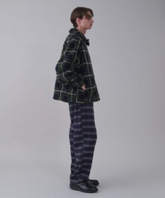 WEGO 【ユニセックス着用ITEM】ボアチェックブルゾン