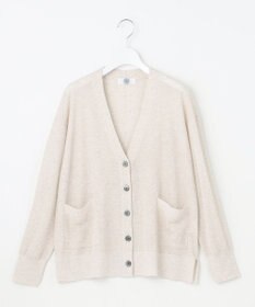 J.PRESS LADIES S 【洗える】Vis/Peスパーク ニット カーディガン